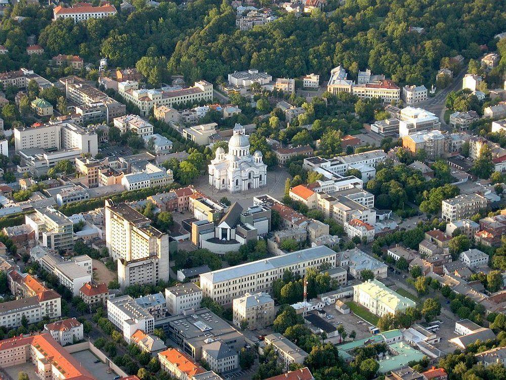 Centre Hotel Kaunas Exterior foto